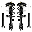 4-11333-255900-001 Front and Rear, Driver and Passenger Side Shock and Fully Loaded Strut