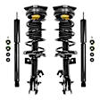 4-11353-255700-001 Front and Rear, Driver and Passenger Side Shock and Fully Loaded Strut
