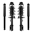 4-11411-250060-001 Front and Rear, Driver and Passenger Side Shock and Fully Loaded Strut