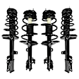 4-11473-15905-001 Front and Rear, Driver and Passenger Side Fully Loaded Strut, FWD