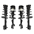 4-11473-15907-001 Front and Rear, Driver and Passenger Side Fully Loaded Strut, AWD
