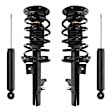 4-11493-259310-001 Front and Rear, Driver and Passenger Side Shock and Fully Loaded Strut