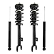 4-11540-253600-001 Front and Rear, Driver and Passenger Side Shock and Fully Loaded Strut
