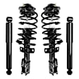 4-11601-251030-001 Front and Rear, Driver and Passenger Side Shock and Fully Loaded Strut