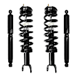 4-11620-256300-001 Front and Rear, Driver or Passenger Side Shock and Fully Loaded Strut, 4WD