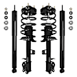 4-11621-252010-001 Front and Rear, Driver and Passenger Side Shock and Fully Loaded Strut