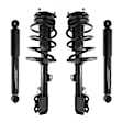 4-11627-253090-001 Front and Rear, Driver and Passenger Side Shock and Fully Loaded Strut
