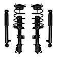 4-11655-259170-001 Front and Rear, Driver and Passenger Side Shock and Fully Loaded Strut