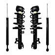 2012 Mazda 3 - Front and Rear, Driver and Passenger Side, Shock and Fully Loaded Strut, Except MazdaSpeed Model