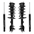 4-11695-259190-001 Front and Rear, Driver and Passenger Side Shock and Fully Loaded Strut, AWD