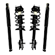 2009 Mazda CX-9 - Front and Rear, Driver and Passenger Side, Shock and Fully Loaded Strut