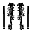 4-11765-257090-001 Front and Rear, Driver and Passenger Side Shock and Fully Loaded Strut, AWD