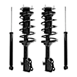 4-11790-254120-001 Front and Rear, Driver and Passenger Side Shock and Fully Loaded Strut