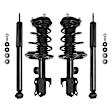4-11803-259050-001 Front and Rear, Driver and Passenger Side Shock and Fully Loaded Strut