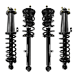 4-11837-15260-001 Front and Rear, Driver and Passenger Side Fully Loaded Strut, RWD, Sedan
