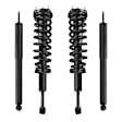 4-11921-254020-001 Front and Rear, Driver and Passenger Side Shock and Fully Loaded Strut