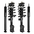 4-11930-252400-001 Front and Rear, Driver and Passenger Side Shock and Fully Loaded Strut