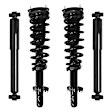 4-11980-252080-001 Front and Rear, Driver and Passenger Side Shock and Fully Loaded Strut