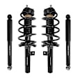 4-13213-252230-001 Front and Rear, Driver and Passenger Side Shock and Fully Loaded Strut