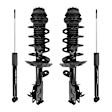 4-13391-250080-001 Front and Rear, Driver and Passenger Side Shock and Fully Loaded Strut