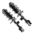 2012 Fiat 500 - Front and Rear, Driver and Passenger Side, Shock and Fully Loaded Strut