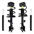4-13651-253620-001 Front and Rear, Driver and Passenger Side Shock and Fully Loaded Strut