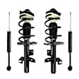 4-13673-253400-001 Front and Rear, Driver and Passenger Side Shock and Fully Loaded Strut