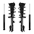 4-13841-259290-001 Front and Rear, Driver and Passenger Side Shock and Bare Strut