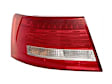 1007001 Driver Side, Outer Tail Light, Without bulb(s), Clear & Red Lens, ULO OE Replacement