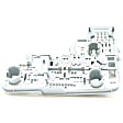 204-820-25-77 OE Replacement Series Tail Light Circuit Board - Passenger Side, Direct Fit, Sold individually