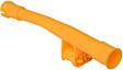 06B103663C APA/URO Parts Engine Oil Dipstick Tube Oil Dipstick Tube - Orange, Plastic, Direct Fit