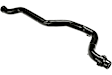 06E121065NPRM OE Replacement Series Heater Hose - Aluminum, Direct Fit, Sold Individually