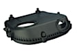 06L103269D Upper Timing Cover, Black, Plastic