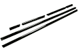 1973 Mercedes Benz 450SL - Direct Fit Body Molding Set, 6-Piece Kit