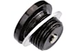 11137618512DP Oil Drain Plug - Black, Aluminum, Hex, Direct Fit, Sold Individually