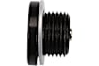 11137618512DP Oil Drain Plug - Black, Aluminum, Hex, Direct Fit, Sold Individually