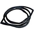 1116705339 OE Replacement Series Rear Window Seal - Glass Weatherstrip, Sold Individually