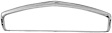 1971 Mercedes Benz 280SL - Grille Trim, Chrome, APA/URO Parts OE Replacement