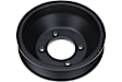2002 BMW X5 - Water Pump Pulley, Mfrbodycodename : E53, 6-Groove Pulley, Serpentine, Black, Aluminum, Sold Individually, APA/URO Parts Water Pump Pulley