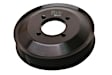 1997 BMW 318i - Water Pump Pulley, 6-Groove Pulley, Serpentine, Black, Steel, Sold Individually, OE Replacement Series