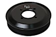 2007 BMW 750i - Water Pump Pulley, 5-Groove Pulley, Serpentine, Black, Aluminum, Sold Individually, APA/URO Parts Water Pump Pulley