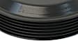 2007 BMW 750i - Water Pump Pulley, 5-Groove Pulley, Serpentine, Black, Aluminum, Sold Individually, APA/URO Parts Water Pump Pulley
