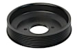 2007 BMW 750i - Water Pump Pulley, 5-Groove Pulley, Serpentine, Black, Aluminum, Sold Individually, APA/URO Parts Water Pump Pulley