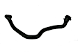 11537545890PRM Radiator Hose, OE Replacement Series