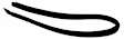 1237200254 Door Glass Weatherstrip - Sold Individually