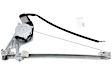 1247300346PRM Rear, Driver Side URO Premium Parts Power Window Regulator, With Motor