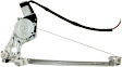 1247300346PRM Rear, Driver Side URO Premium Parts Power Window Regulator, With Motor