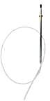 1408270001 APA/URO Parts OE Replacement Antenna Mast - Polished, Stainless Steel, Direct Fit, Sold Individually