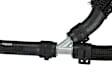 2010 BMW 550i GT - Radiator Hose Cylinder Head To Radiator; Premium Hose With Metal Connector, OE Replacement Series