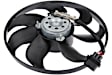 2005 Volkswagen Jetta - Auxiliary fan Driver Side, 1.8L 4Cyl, 5- Speed, Automatic Transaxle, Single fan